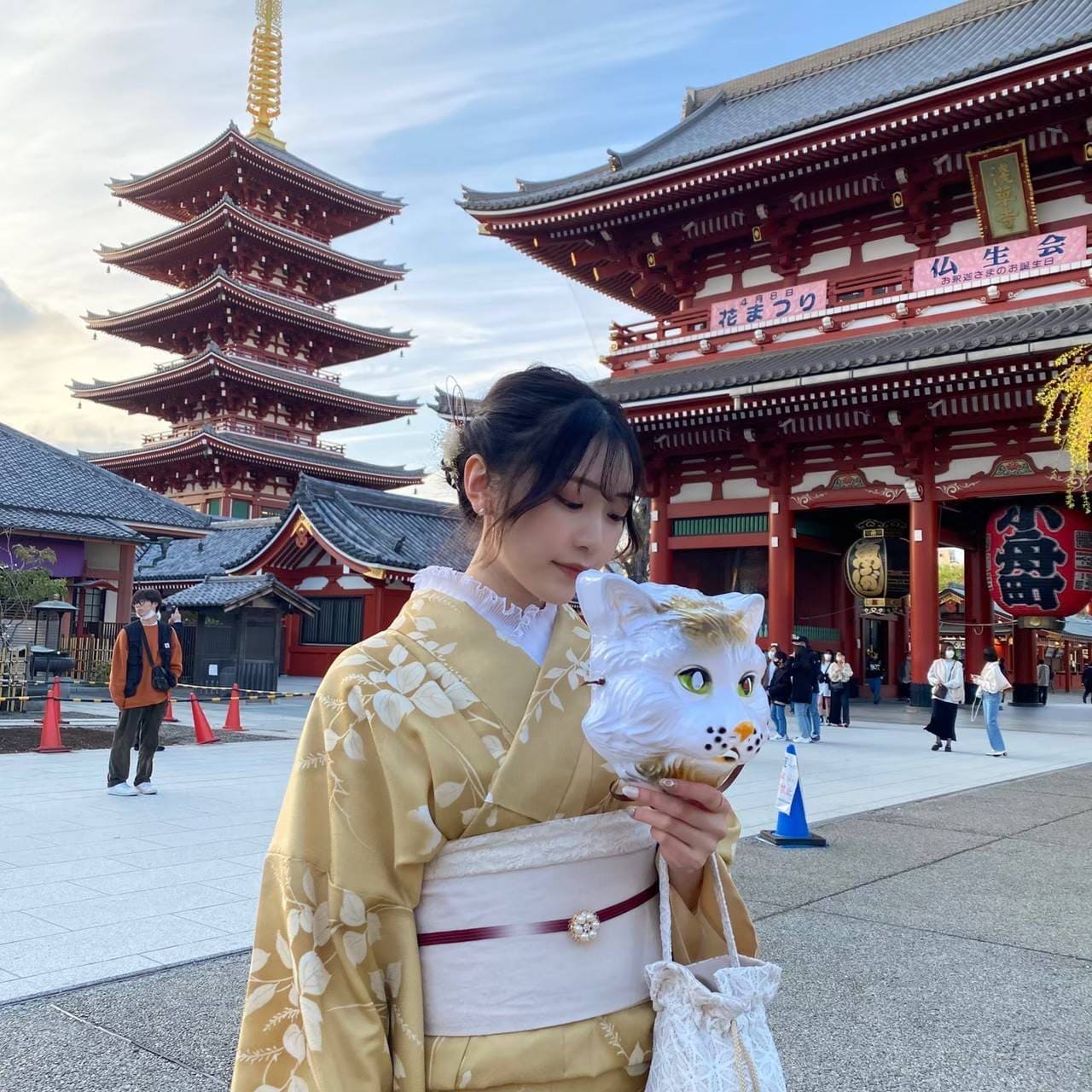 Asakusa Kimono Rental Hair Set Plan