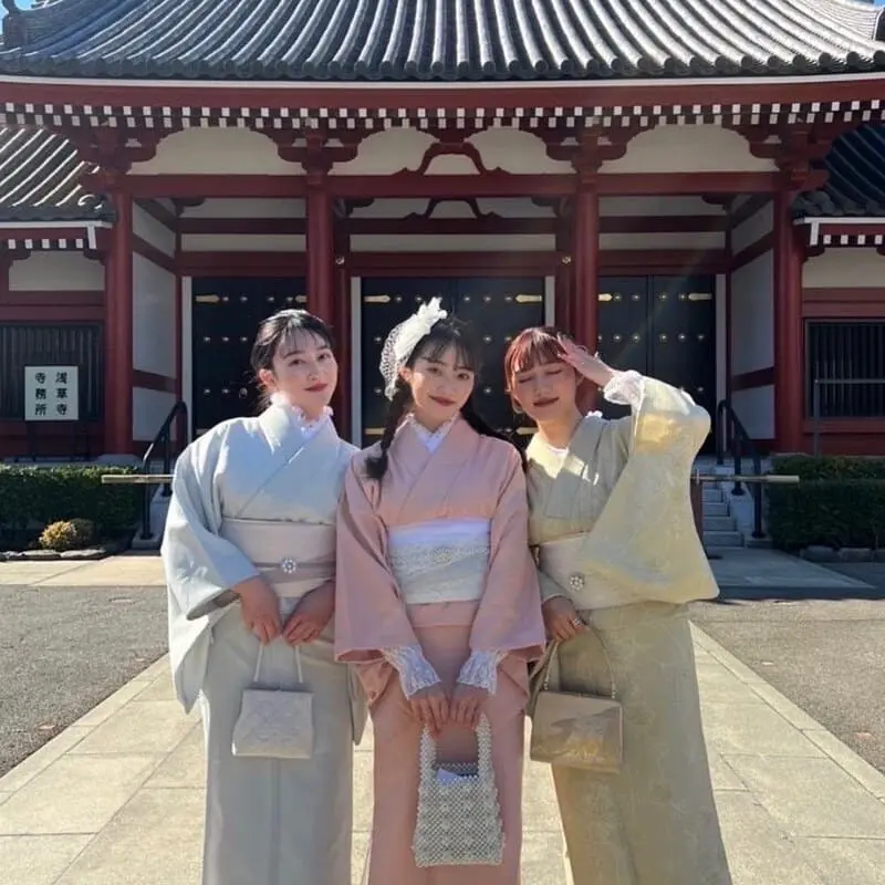 梨花和服淺草店的和服租借協調介紹