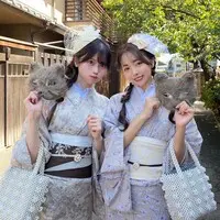 川越和服髮型設計學割方案，租借時尚的和服
